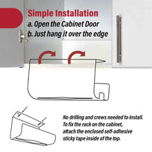 Load image into Gallery viewer, Paper Towel Holder Under Cabinet, With Magnetic Bulletin Board, No Drilling