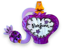 Load image into Gallery viewer, Glamour in a Bottle Brooch -PURPLE by Asia Ellington x Lipstick &amp; Chrome