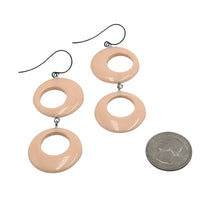 Load image into Gallery viewer, Peach Marcia Earrings