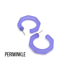 Load image into Gallery viewer, Kay Octagon Hoop Earrings