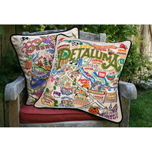 Load image into Gallery viewer, Petaluma Hand-Embroidered Pillow