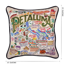 Load image into Gallery viewer, Petaluma Hand-Embroidered Pillow