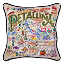 Load image into Gallery viewer, Petaluma Hand-Embroidered Pillow