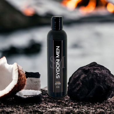 PHOENIX ACTIVATED BODY WASH with COCONUT CHARCOAL AND WHITE LAVA Net. Wt. 8 oz. 240ml