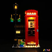 Load image into Gallery viewer, Light Kit for LEGO Red London Telephone Box #21347