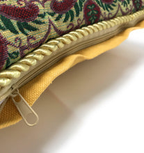 Load image into Gallery viewer, DaDa Bedding Set of 2-Pieces Parade Fruit &amp; Roses Garden Tapestry Throw Pillow Covers w/ Inserts - 18&quot; x 18&quot;