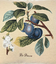 Load image into Gallery viewer, DaDa Bedding Set of 2-Pieces Sugar Plum Fruits Garden Tapestry Throw Pillow Covers w/ Inserts, 18&quot; x 18&quot;