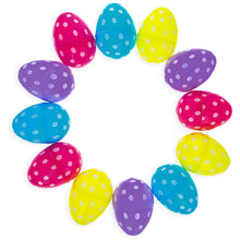 Load image into Gallery viewer, 12 Bright Pattern Plastic Easter Eggs