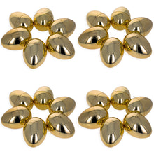 Load image into Gallery viewer, Set of 48 Plastic Eggs: 47 Metallic Gold and 1 Surprise White Egg