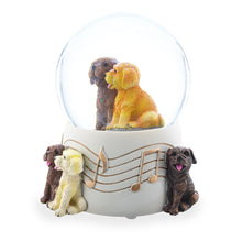 Load image into Gallery viewer, Dogs Party Musical Water Snow Globe
