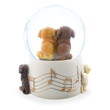 Load image into Gallery viewer, Dogs Party Musical Water Snow Globe
