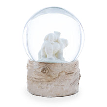 Load image into Gallery viewer, Polar Bears Mini Water Snow Globe