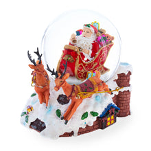 Load image into Gallery viewer, Santa Delivering Gifts Musical Christmas Water Snow Globe