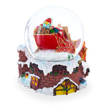 Load image into Gallery viewer, Santa Delivering Gifts Musical Christmas Water Snow Globe
