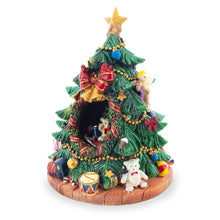 Load image into Gallery viewer, Tabletop Tree Spinning Musical Christmas Figurine