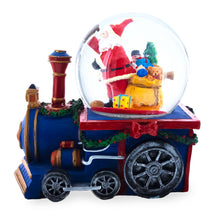 Load image into Gallery viewer, Santa's Train of Gifts Musical Water Snow Globe