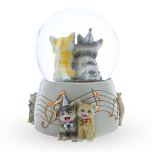 Load image into Gallery viewer, Cats Party Musical Water Snow Globe