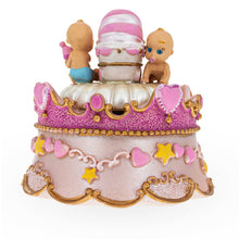 Load image into Gallery viewer, Spinning Musical Figurine with Crawling Babies