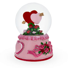 Load image into Gallery viewer, Two Hearts in Love Valentine's Day Musical Water Snow Globe