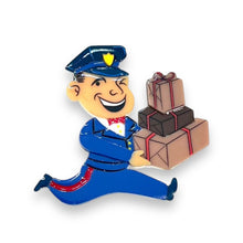 Load image into Gallery viewer, Happy Mail Brooch by 50's Vintage Dame x Lipstick &amp; Chrome