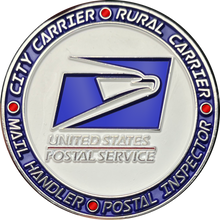 Load image into Gallery viewer, BL2-008B Trim Your Bush Challenge Coin US Postal Carrier Mail Handler Inspector Mailman