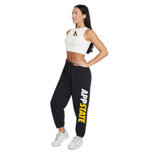 Load image into Gallery viewer, App State Everyday Black Sweatpants