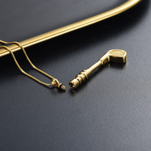 Load image into Gallery viewer, Golf Club Cremation Urn Necklace