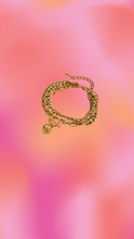 Load image into Gallery viewer, Chunky Layered Titanium Bauble Bracelet