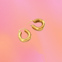 Load image into Gallery viewer, Chunky Retro Titanium Hoop