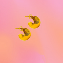 Load image into Gallery viewer, Titanium Scoop Hoop