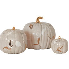 Load image into Gallery viewer, Layered Leaves Pumpkin Jars Color Sample Tiles