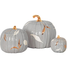 Load image into Gallery viewer, Layered Leaves Pumpkin Jars Color Sample Tiles