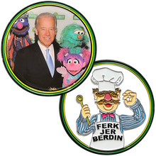 Load image into Gallery viewer, GL3-002 Let's Go Brandon Puppet Challenge Coin