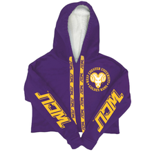 Load image into Gallery viewer, West Chester University Varsity Furry Hoodie