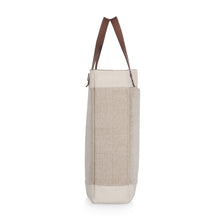 Load image into Gallery viewer, Pinot Jute 2 Bottle Insulated Wine Bag