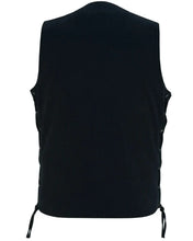 Load image into Gallery viewer, Men's Ten Pocket Denim Utility Vest - TALL