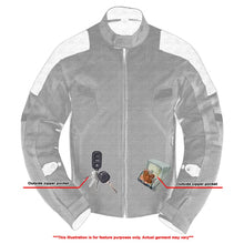 Load image into Gallery viewer, Men's High-Vis Performance Mesh Jacket – Protective &amp; Stylish