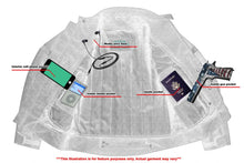 Load image into Gallery viewer, Men's Black Racer Mesh Jacket – Protective Design