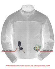 Load image into Gallery viewer, Cross Wind Men's Mesh Jacket – Black