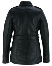 Load image into Gallery viewer, Dark Siren Women's Leather Jacket Black