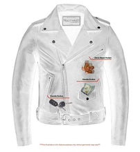 Load image into Gallery viewer, Moonlight Women&#39;s Navy Blue Fashion Leather Jacket