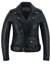 Load image into Gallery viewer, Night Shine Women's Black Fashion Leather Jacket