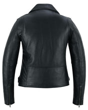 Load image into Gallery viewer, Night Shine Women's Black Fashion Leather Jacket