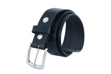 Load image into Gallery viewer, BLT The Iconic Black Genuine Leather Belt