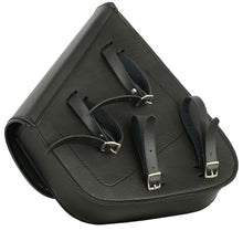 Load image into Gallery viewer, Left Side Premium Leather Swing Arm Bag W/ Buffalo Snaps