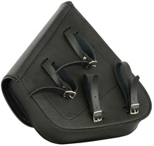 Load image into Gallery viewer, Left Side Synthetic Leather Swing Arm Bag W/ Buffalo Snaps