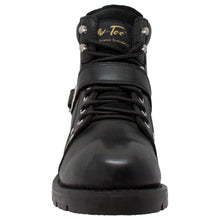 Load image into Gallery viewer, Edgewalker Men's 6"  Black Motorcycle Boots
