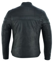 Load image into Gallery viewer, Speedster Black Men's Leather Motorcycle Jacket