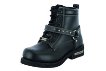 Load image into Gallery viewer, Women's Boots with Side Zipper and Single Strap