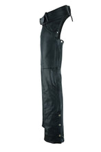 Load image into Gallery viewer, Tall Classic Leather Chaps with Jeans Pockets